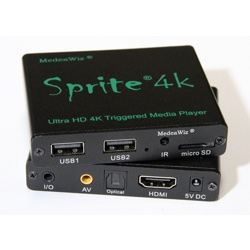 MedeaWiz Sprite 4K DV-S4 Video Repeater - Media Player