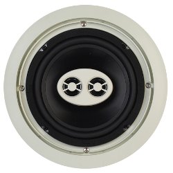 Sirkom Nv Ap16cs Accentplus1 Stereo In Ceiling Speaker 6 5 Inches With Dual Fixed Tweeter Single