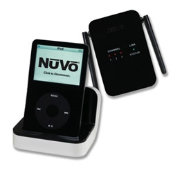 Wireless NuVoDock for iPod System
