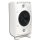 AccentPLUS1 White Stereo Outdoor Speaker 8.0 inches with Dual Fixed Tweeter (Single)